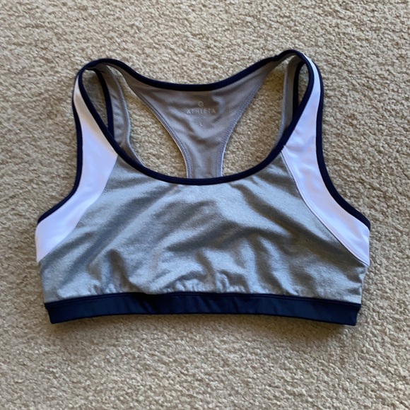 Athleta Color Block Triple Dare Bra. - Picture 2 of 4